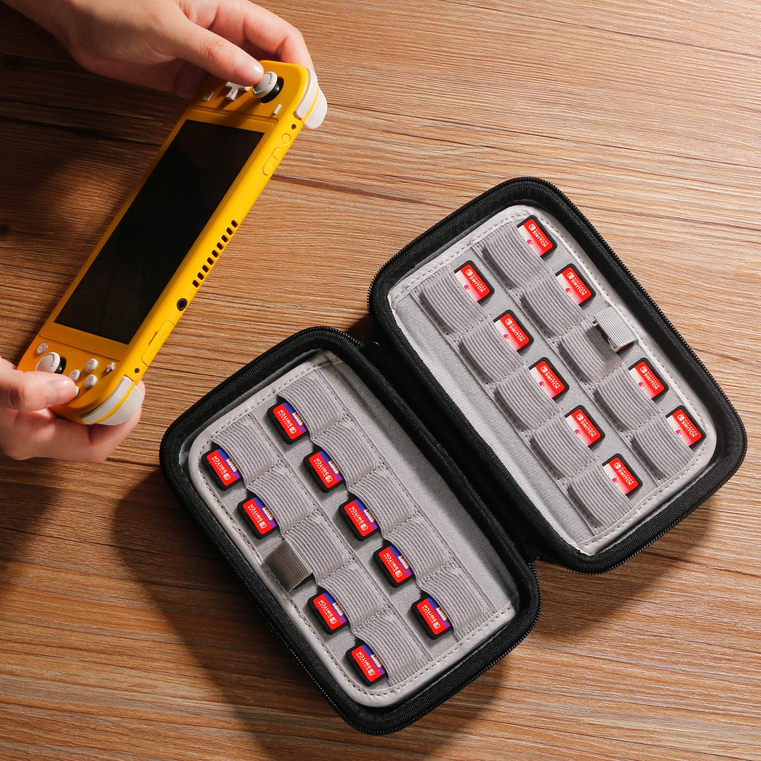 Nintendo Switch＋128GB SDカード＋携帯ケース Amazon.com: moleve 80 Switch Game Card Case for Nintendo Switch